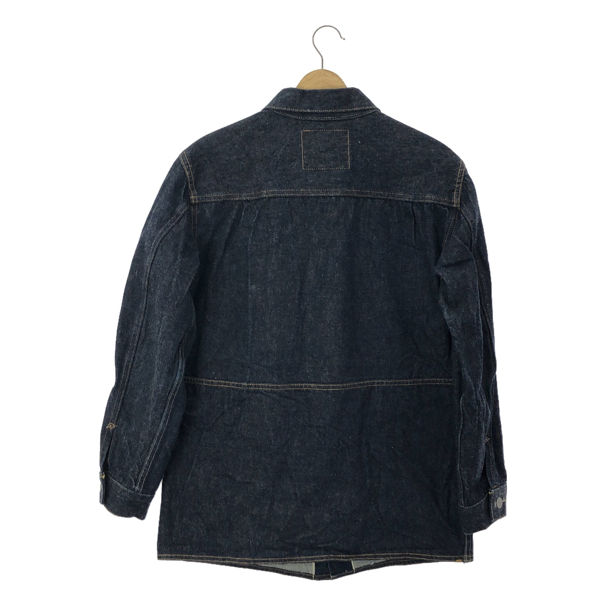 UNDER COVER  / アンダーカバー | × Levi's / リーバイス 別注 TRUCKER MID COAT / トラッカー ミッドコート デニムジャケット | S | インディゴ | メンズ