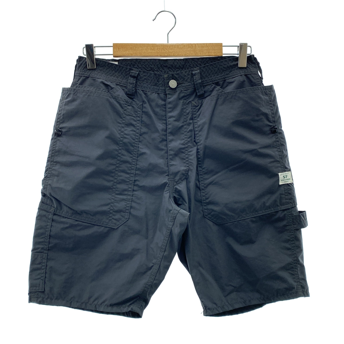 SASSAFRAS / 사사후라스 | Fall Leaf Gardener Pants 1/2 나일론 폴 리프 가디너 반바지 | S | 남성