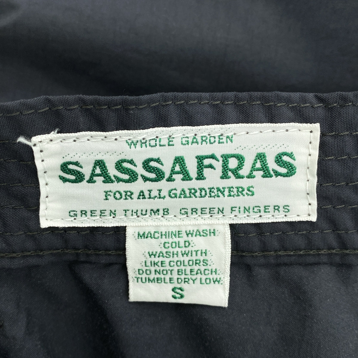 SASSAFRAS / ササフラス | Fall Leaf Gardener Pants 1/2 ナイロン フォールリーフ ガーデナー ショートパンツ | S | メンズ