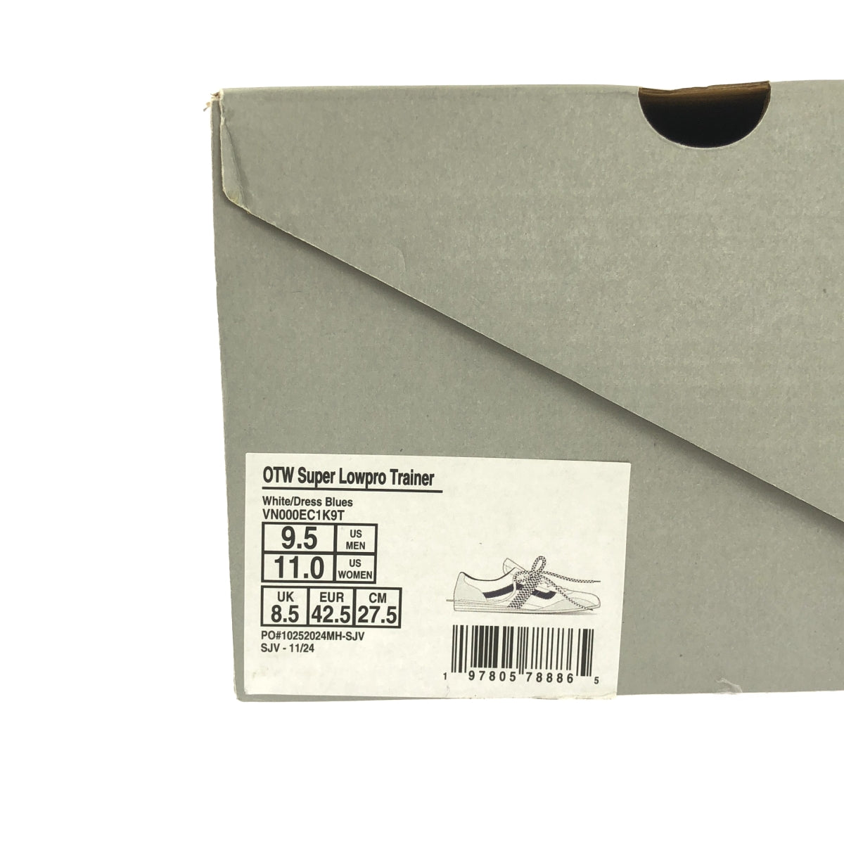 VANS | OTW 超低筒運動鞋 | 尺寸 27.5 |