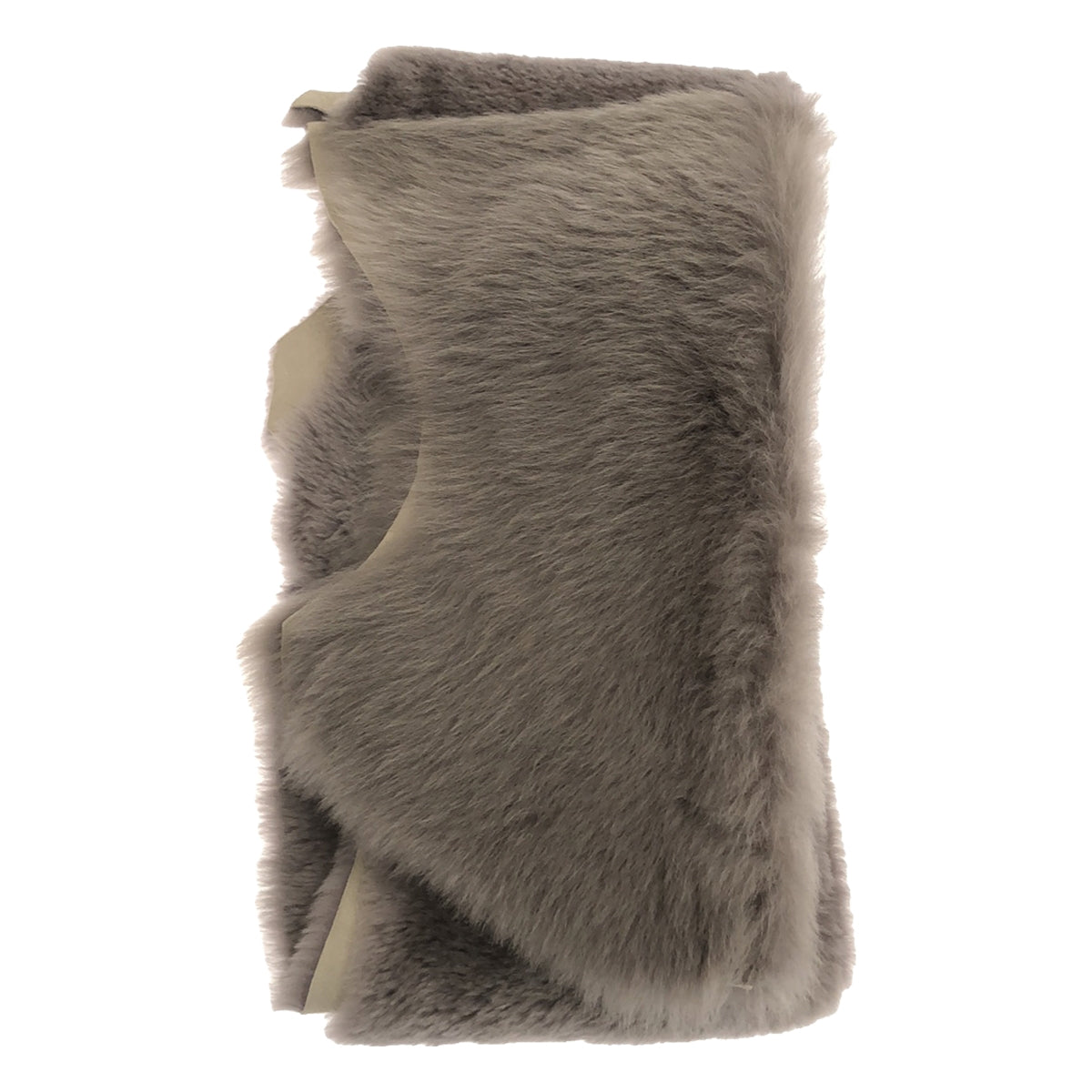 GUSHLOW&amp;COLE / GUSHLOW&amp;COLE | GUSHLOW&amp;COLE Fur Shawl Scarf | F | Gray | Women's