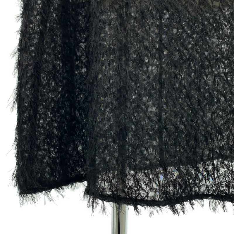 ESTNATION / エストネーション | フリンジ ロング ワンピース | F | レディース