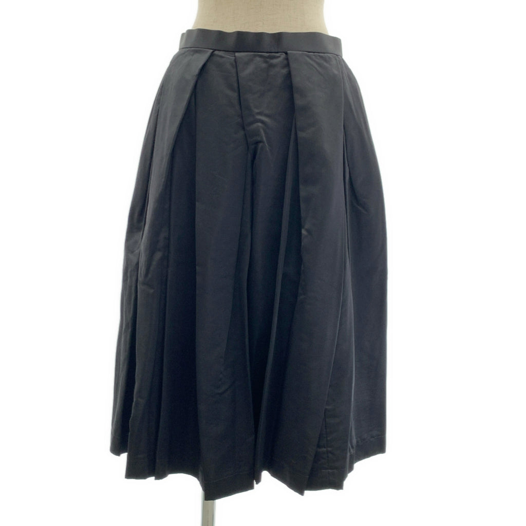 COMME des GARCONS / 컴데 갤슨 | 2010AW | 백 Zip 볼륨 플레어 스커트 / 총 안감 | S | 여성