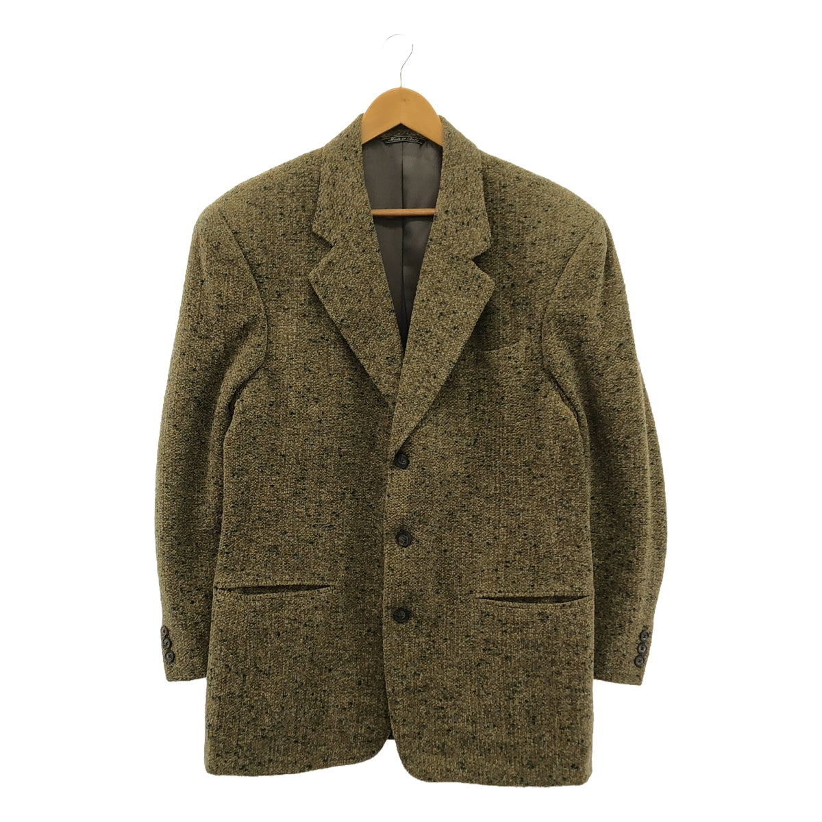 Gianfranco FERRE | Tweed single-breasted tailored jacket / fully lined | 50 | Men's