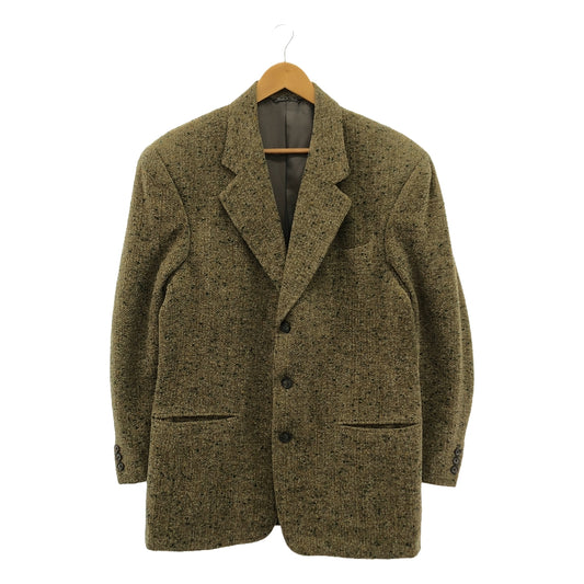 Gianfranco FERRE | Tweed single-breasted tailored jacket / fully lined | Size 50 | Light brown | Men's