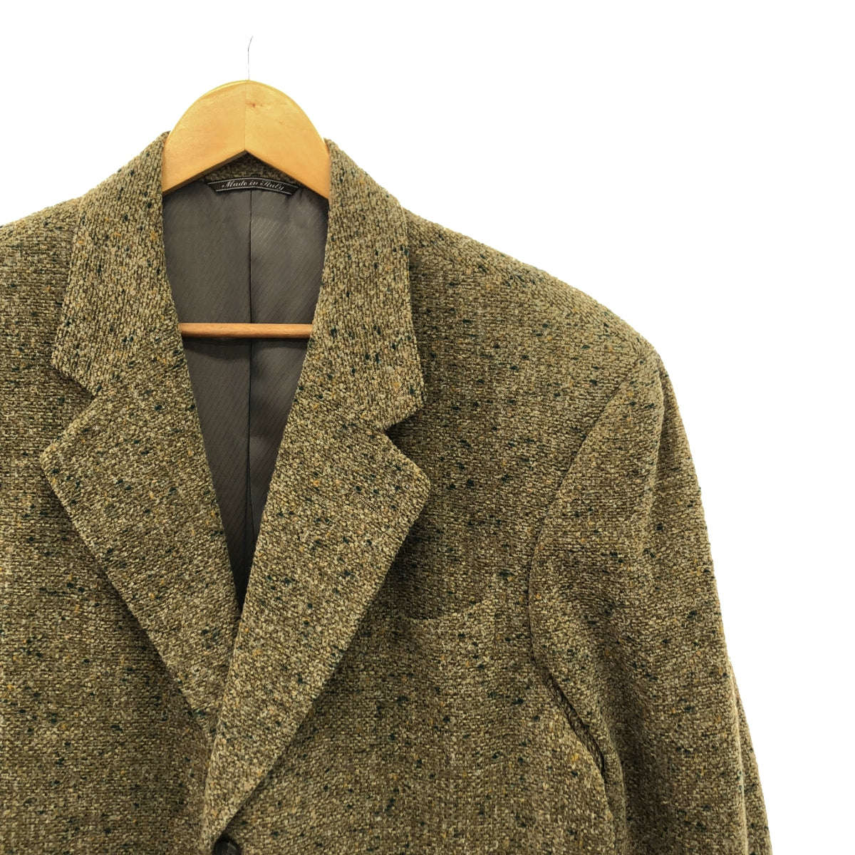 Gianfranco FERRE | Tweed single-breasted tailored jacket / fully lined | 50 | Men's