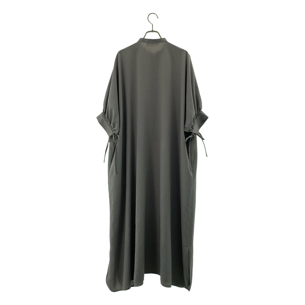 ENFOLD / エンフォルド | Comfortable Twill BIG シルエット ドレス ワンピース | 38 | レディース