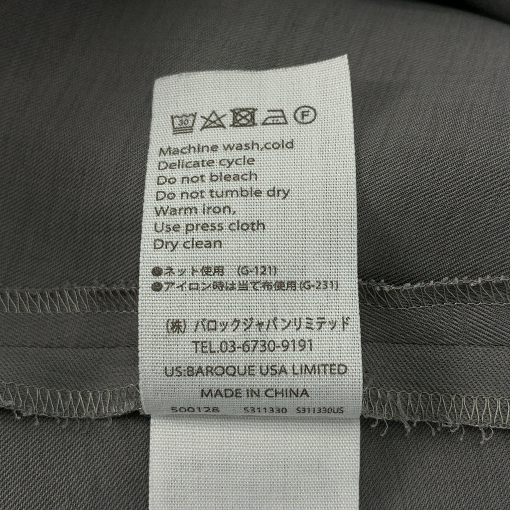 ENFOLD / エンフォルド | Comfortable Twill BIG シルエット ドレス ワンピース | 38 | レディース