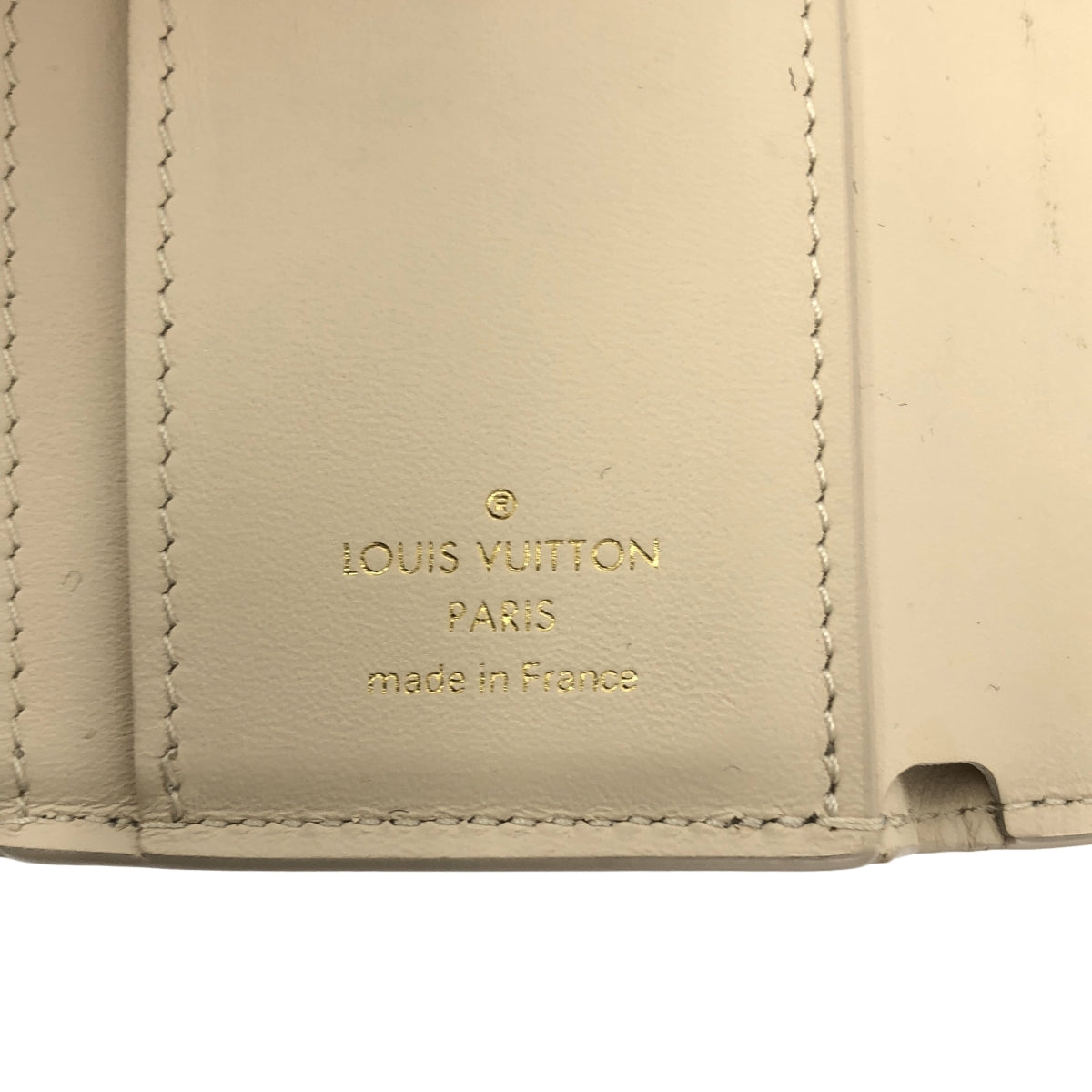 Louis Vuitton / ルイヴィトン | M11446 / ポルトフォイユ・カプシーヌ XS / レザー ロゴ コンパクト ウォレット 財布 | XS | ブルー/ピンク | レディース
