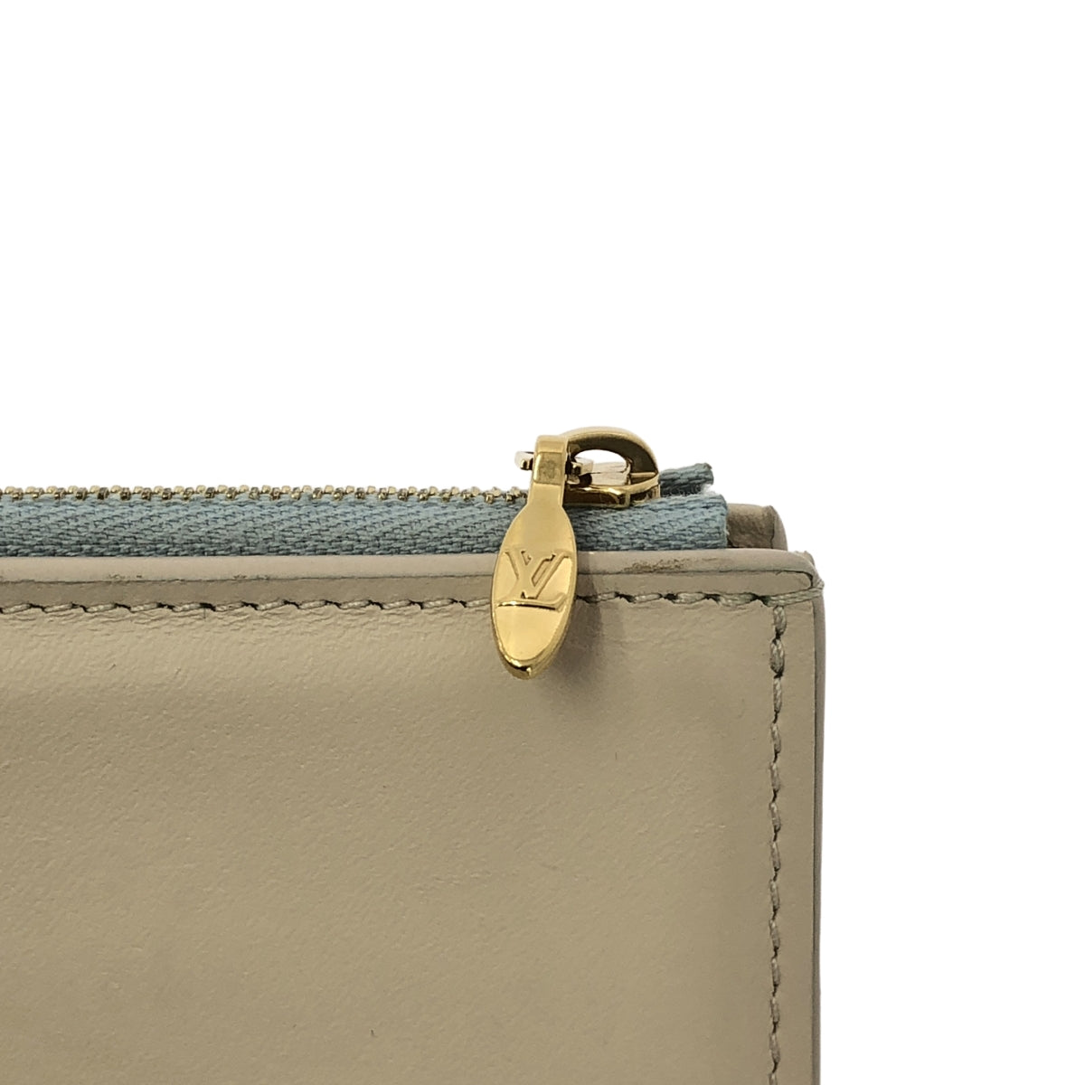 Louis Vuitton / ルイヴィトン | M11446 / ポルトフォイユ・カプシーヌ XS / レザー ロゴ コンパクト ウォレット 財布 | XS | ブルー/ピンク | レディース