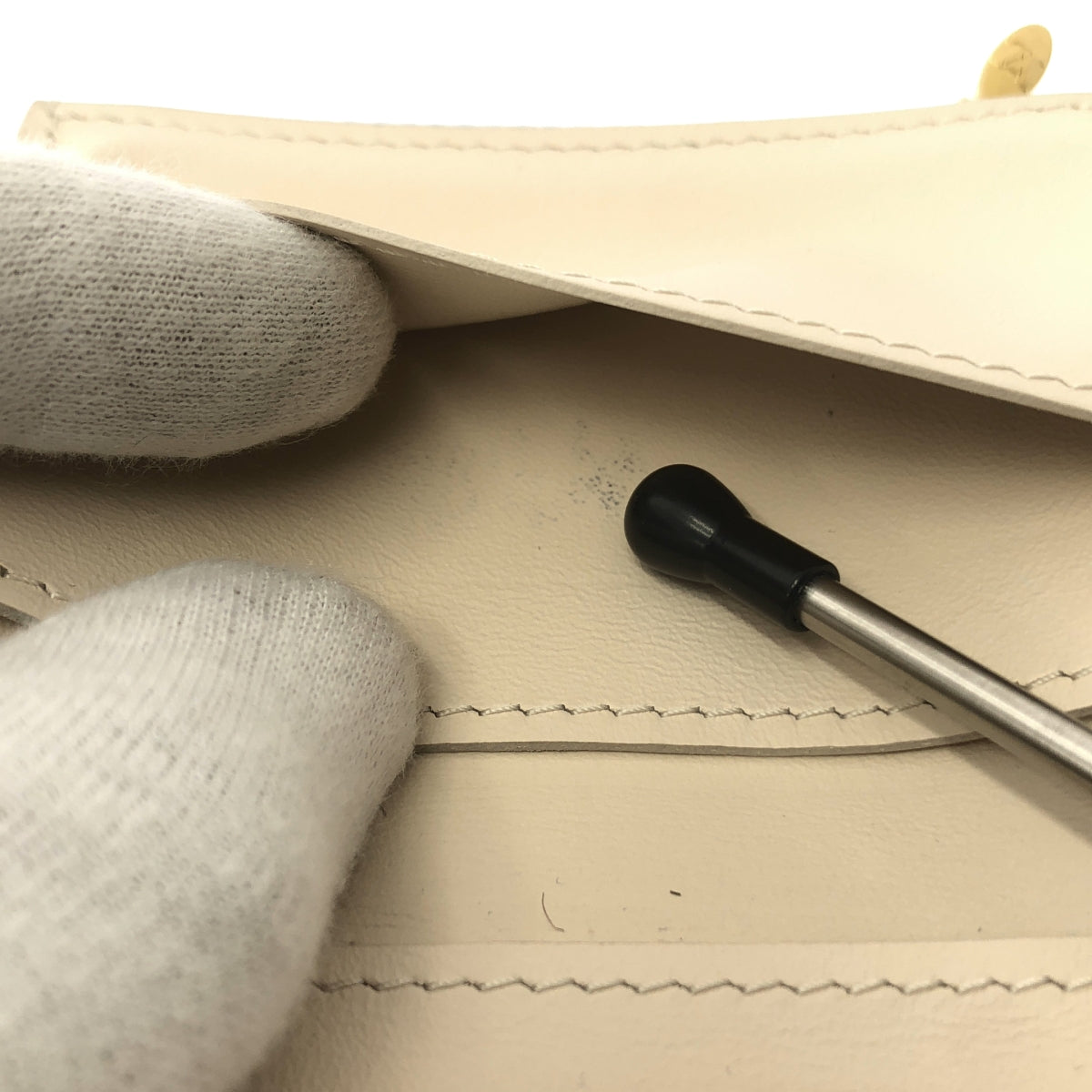 Louis Vuitton / ルイヴィトン | M11446 / ポルトフォイユ・カプシーヌ XS / レザー ロゴ コンパクト ウォレット 財布 | XS | ブルー/ピンク | レディース