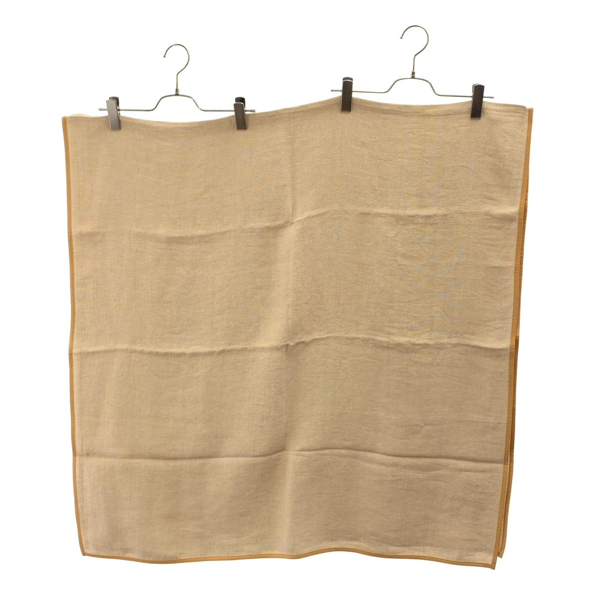 ASAUCE MELER / アソース メレ | リネン レザー パイピング ストール |