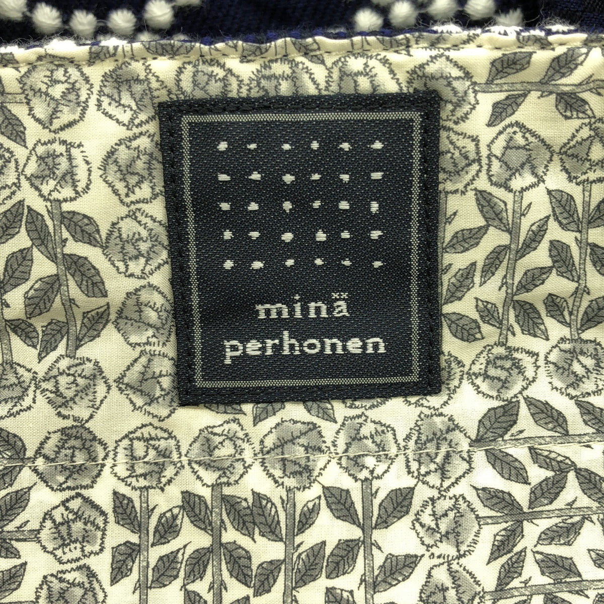 mina perhonen / mina perhonen | 2000-01 a/w | tambourine panini tote bag |