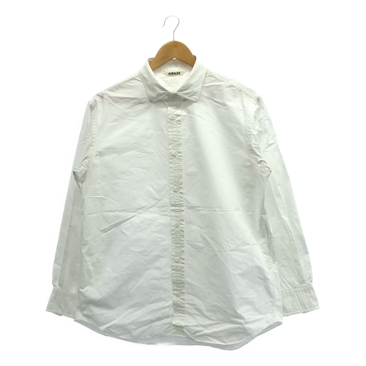 AURALEE / 오라리 | SELVEDGE WEATHER CLOTH SHIRTS / 웨더 크로스 셔츠 | 5 | 남성