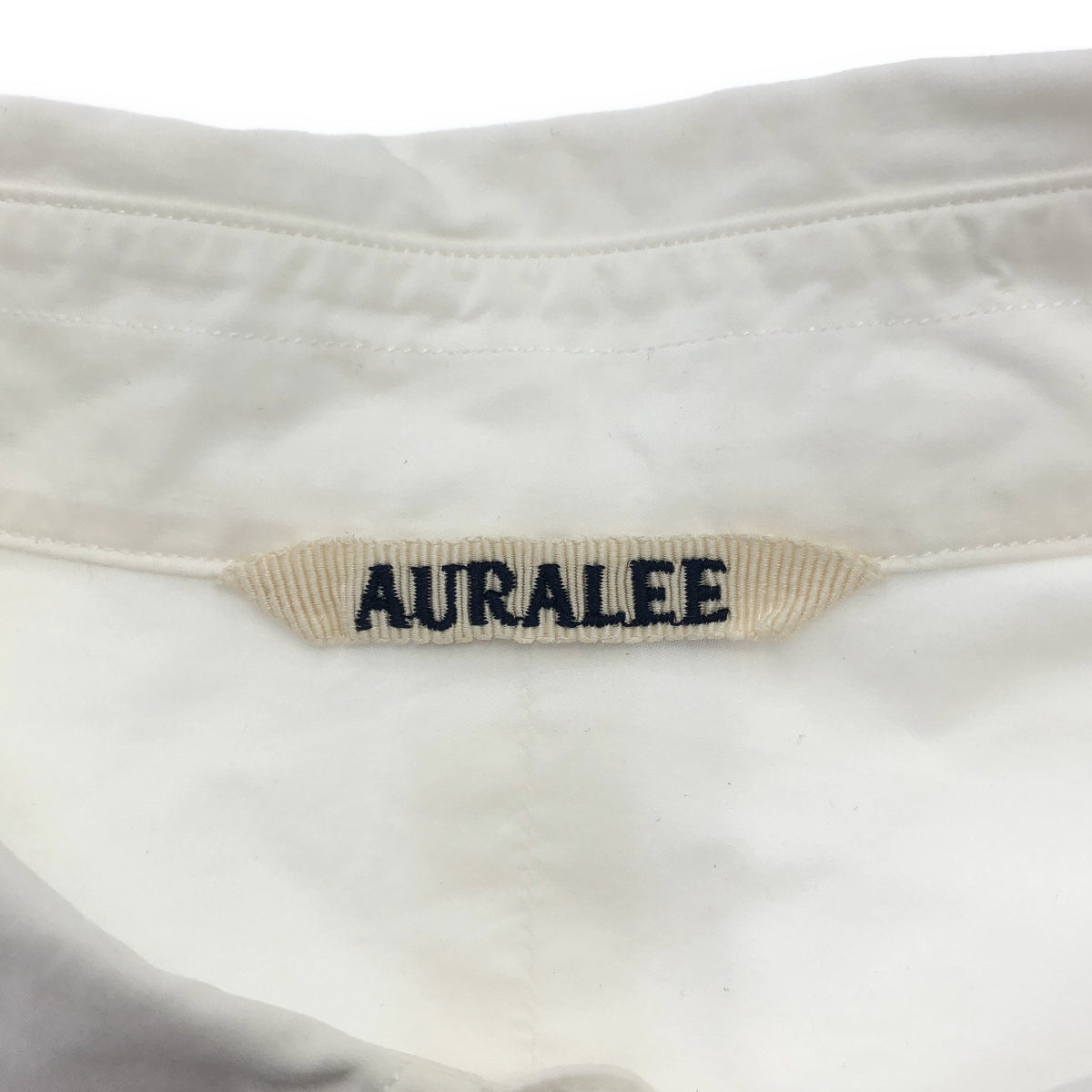 AURALEE / 오라리 | SELVEDGE WEATHER CLOTH SHIRTS / 웨더 크로스 셔츠 | 5 | 남성