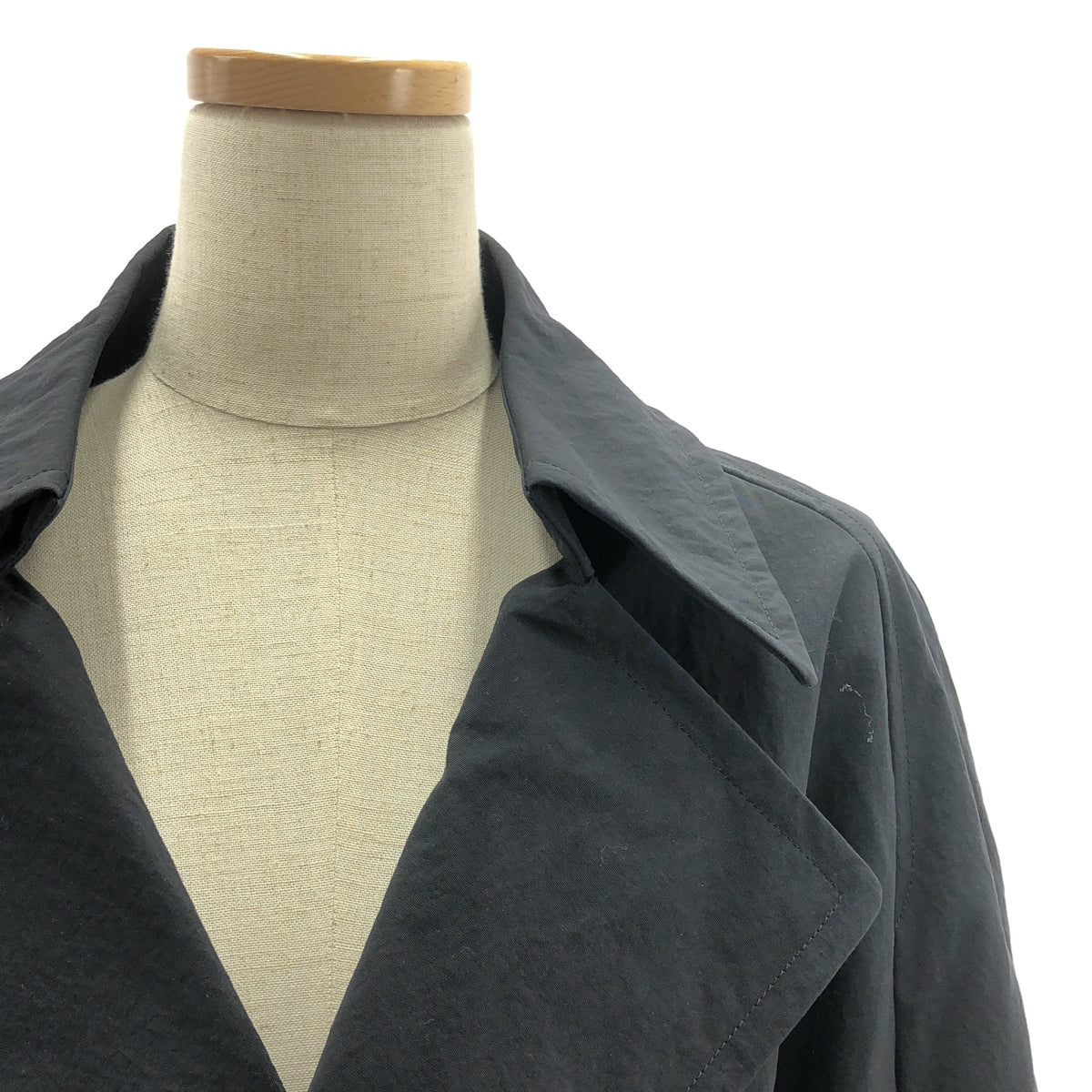 【新品】  La Favola / ラファーヴォラ | ナイロン ラップコート | 1 | ブラック | メンズ