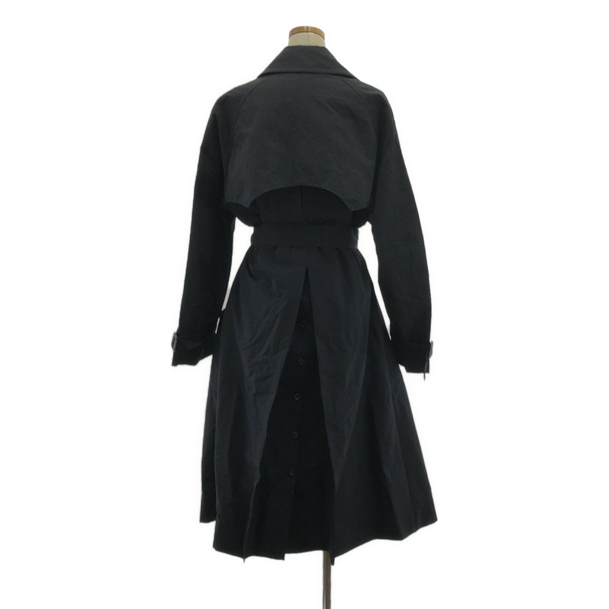 【新品】  La Favola / ラファーヴォラ | ナイロン ラップコート | 1 | ブラック | メンズ