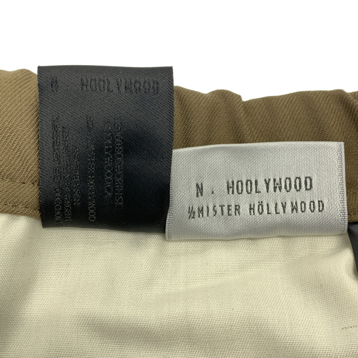 N.HOOLYWOOD / 엔 할리우드 | × GRAMICCI / 그라미치 COMPILE LINE / 벨티드 슬랙스 팬츠 | 40 | 남성