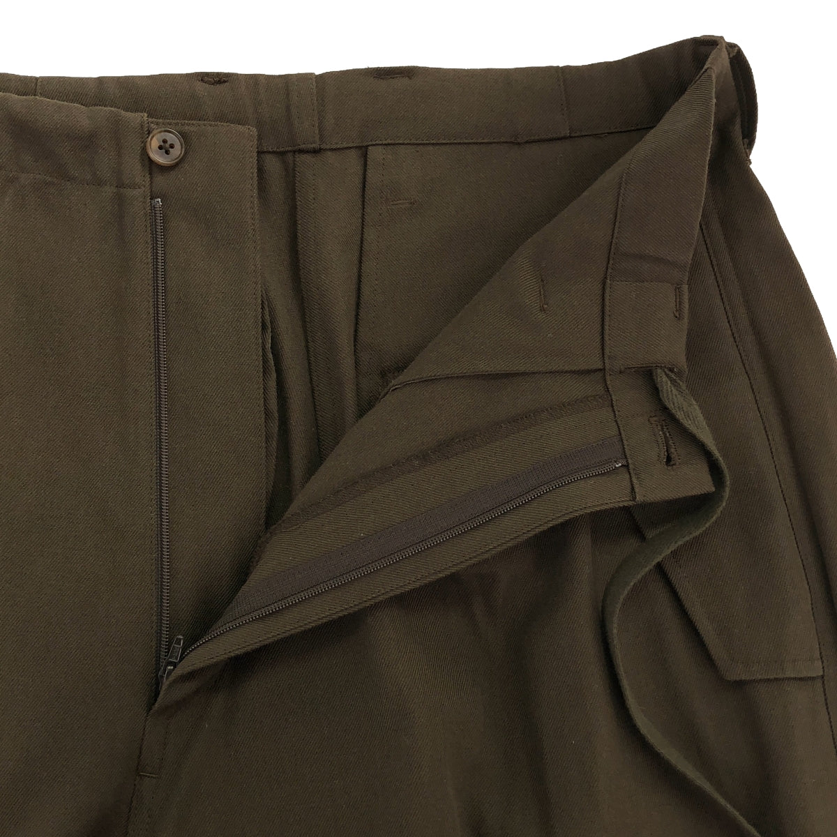 stein / Stein | MILITARY WIDE OVER TROUSERS / Military Cargo Wide Overpants | S | Men's