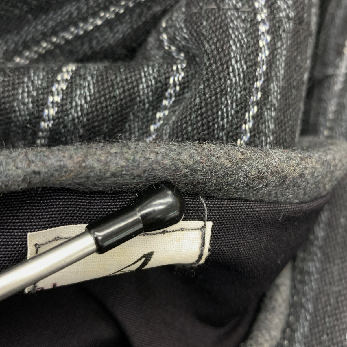 ANATOMICA / アナトミカ | JOHN G HARDY MONET モネ ウールメルトン ジャケット | グレー | メンズ