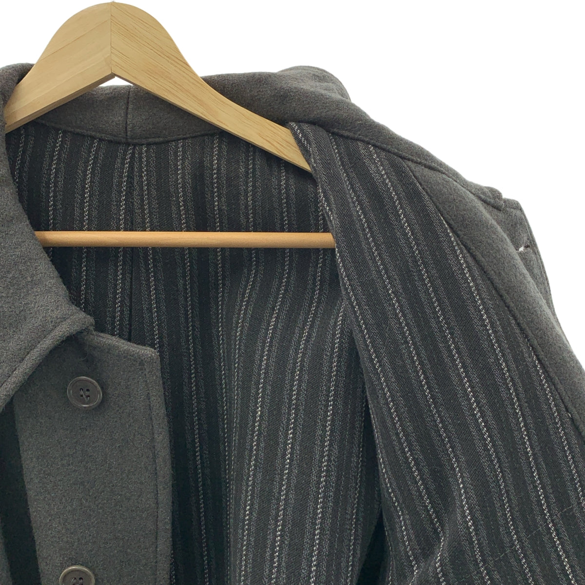 ANATOMICA / アナトミカ | JOHN G HARDY MONET モネ ウールメルトン ジャケット | グレー | メンズ