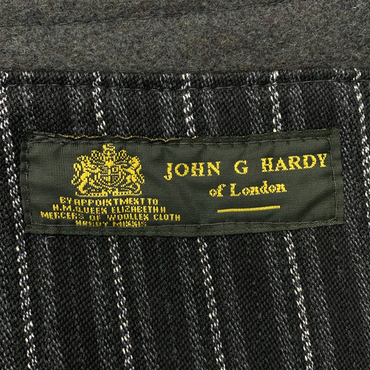 ANATOMICA / アナトミカ | JOHN G HARDY MONET モネ ウールメルトン ジャケット | グレー | メンズ