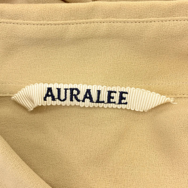 AURALEE / オーラリー | SHUTTLE GEORGETTE CLOTH SHIRTS シャトルジョーゼットクロスシャツ | 3 | メンズ
