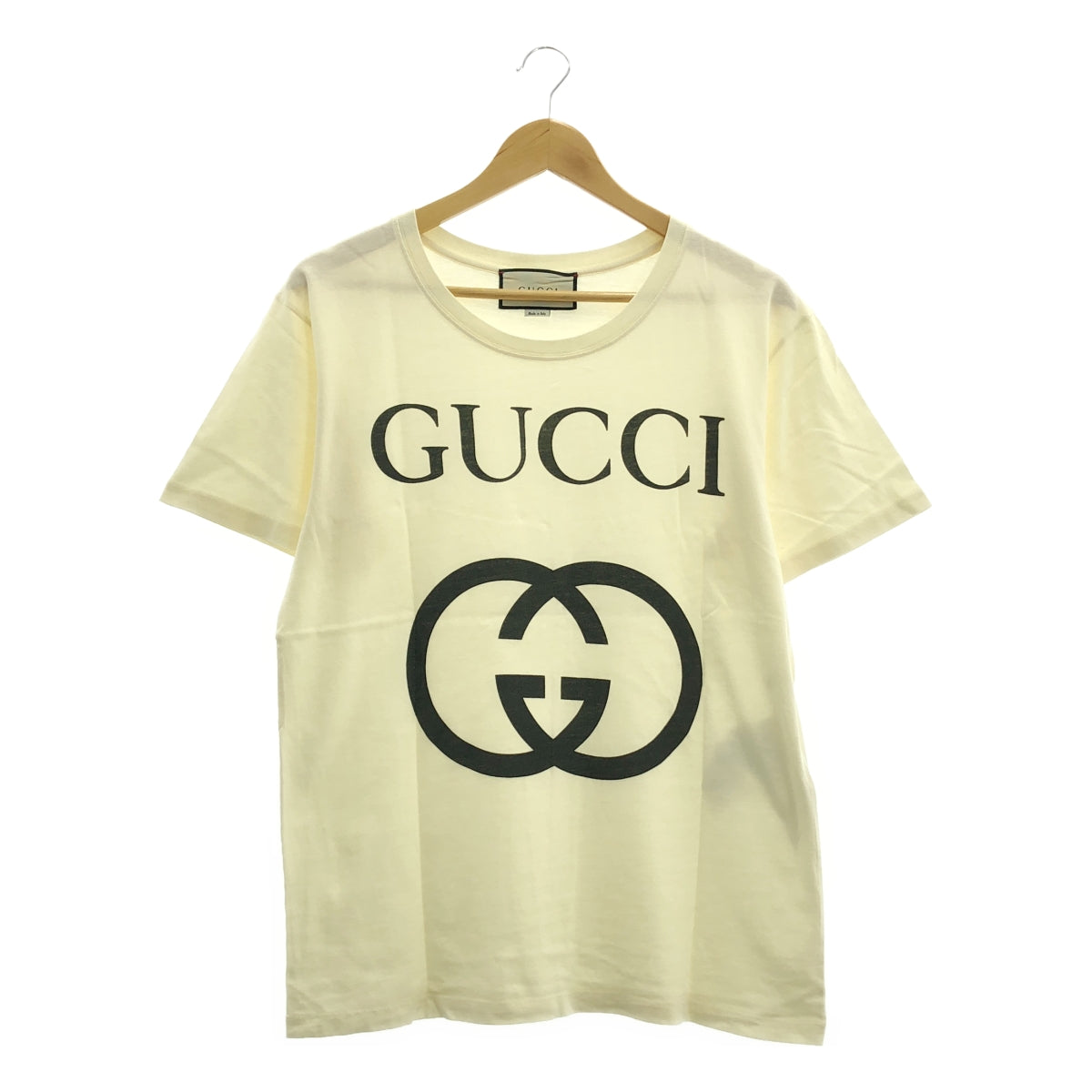 GUCCI / グッチ | インターロッキングロゴ プリント Tシャツ カットソー |