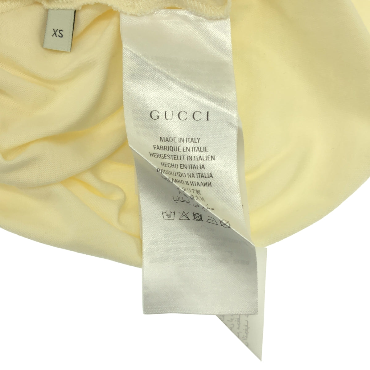 GUCCI / 구찌 | 인터로킹 로고 프린트 티셔츠 컷소우 |