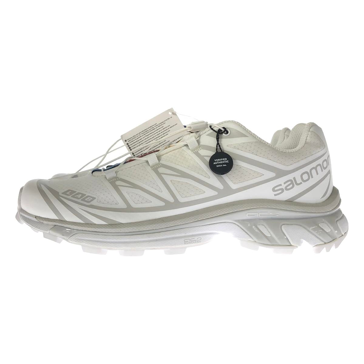 [New] SALOMON / Salomon | XT-6 ADV Low-cut sneakers | 26.5 | White/White/Lunar Rock / White | Men's