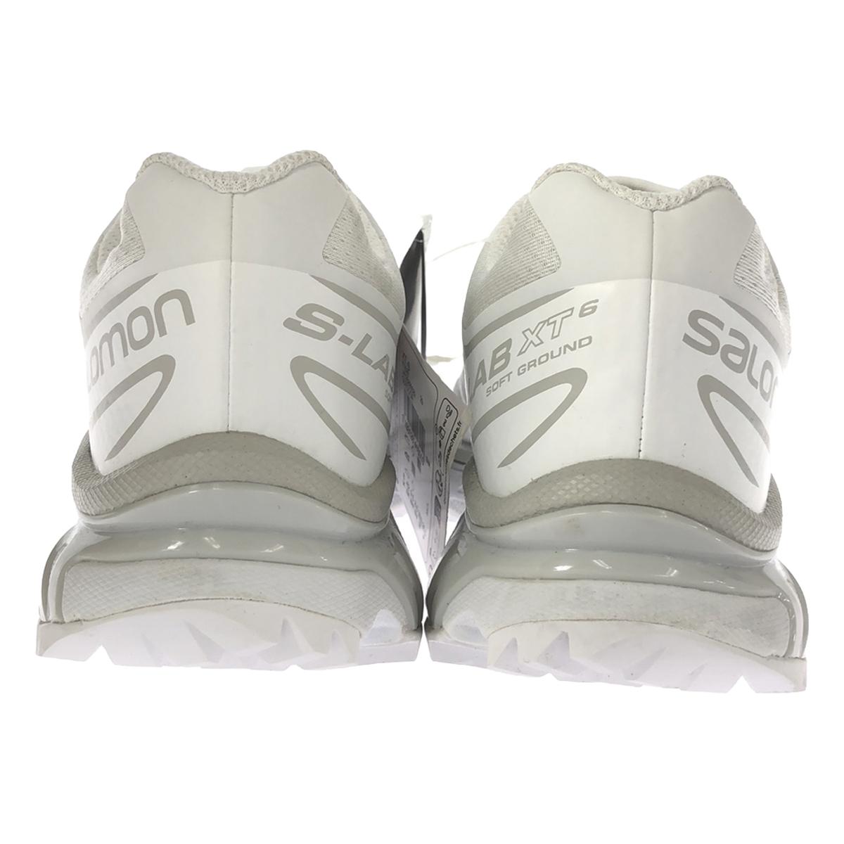 【신품】 SALOMON / 살로몬 | XT-6 ADV 로우 컷 스니커즈 | 26.5 | White/White/Lunar Rock / 화이트 | 맨즈