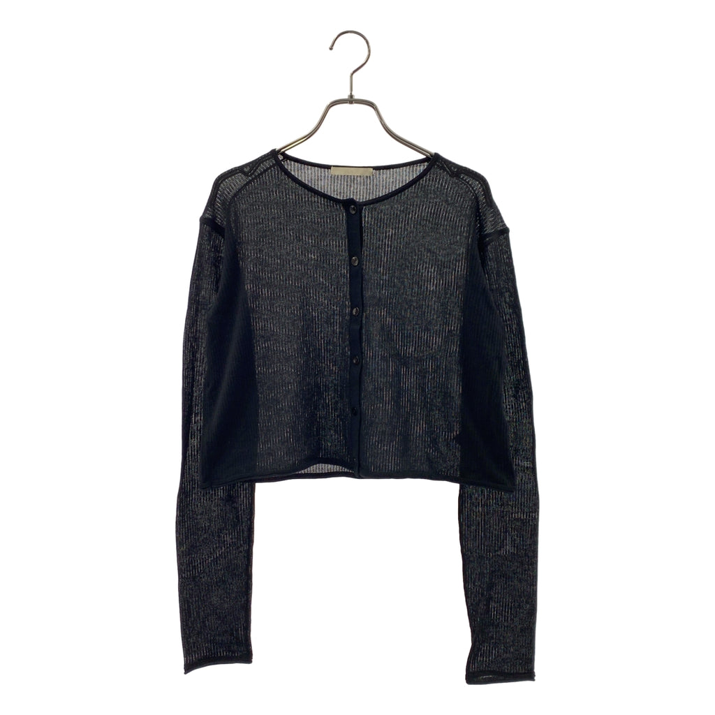 【成色極佳】Plage | 2025秋冬 | 小號開襟衫 | F碼 | 黑色 | 女款