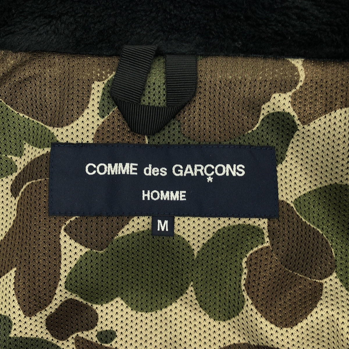 COMME des GARÇONS HOMME | 2023 秋冬 | Ester 抓絨斜紋外套| SHOPBOP尺寸 M |男士