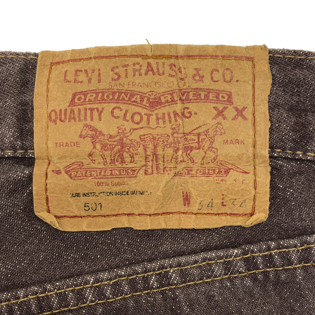 Levi's / 리바이스 | 1990s | EURO 501 Denim Pants / 데님 팬츠 | 34 | 남성