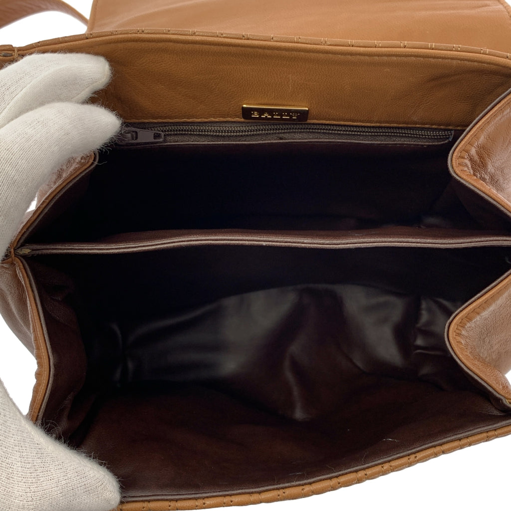 BALLY / 배리 | 2way 어깨 가죽 퀼팅 핸드백 |