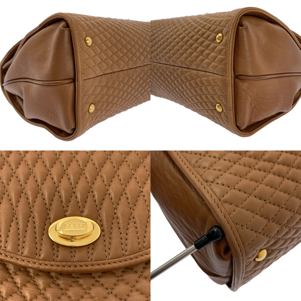 BALLY / 배리 | 2way 어깨 가죽 퀼팅 핸드백 |