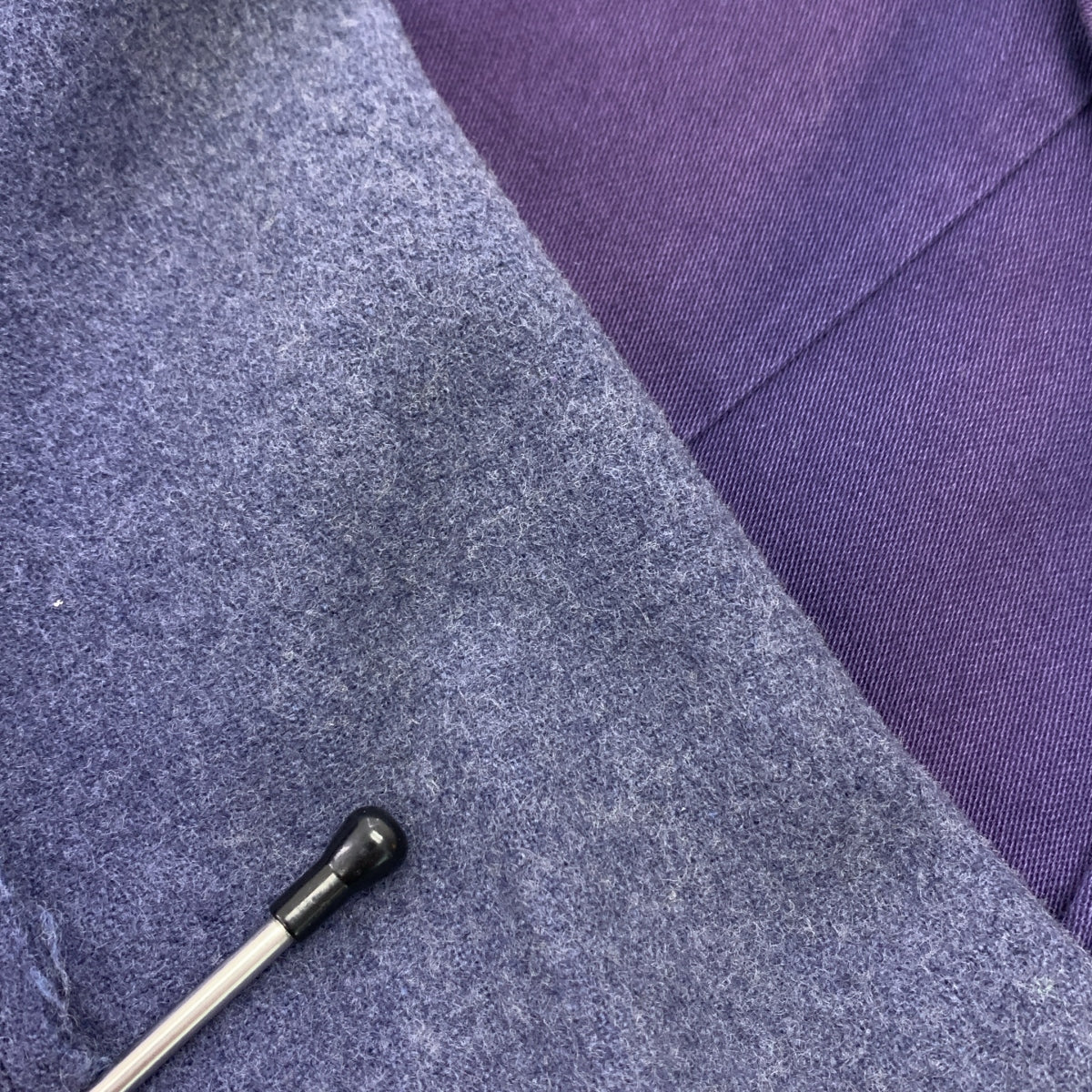 COMME des GARCONS | 成衣染色棉質短羊毛袖外套 | M碼 | 海軍藍 | 女款