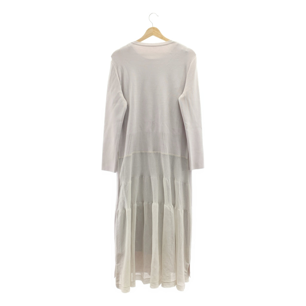 ADORE | 薄紗層疊針織洋裝 | 38碼 | 灰色 | 女款