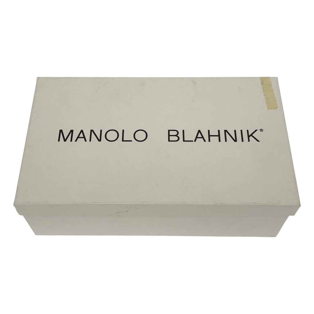 MANOLO BLAHNIK / 마노로 브라니크 | 가죽 포인티드 투 힐 펌프스 | 38 |