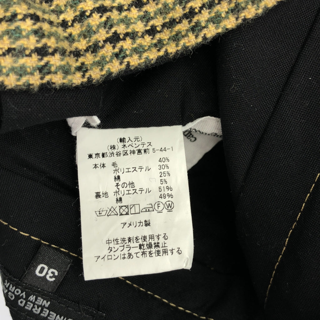 Engineered Garments / 엔지니어드 가멘츠 | ANDOVER PANT HOUNDSTOOTH 앤도버 팬츠 하운드 투스 치도리 격자 | 30 |
