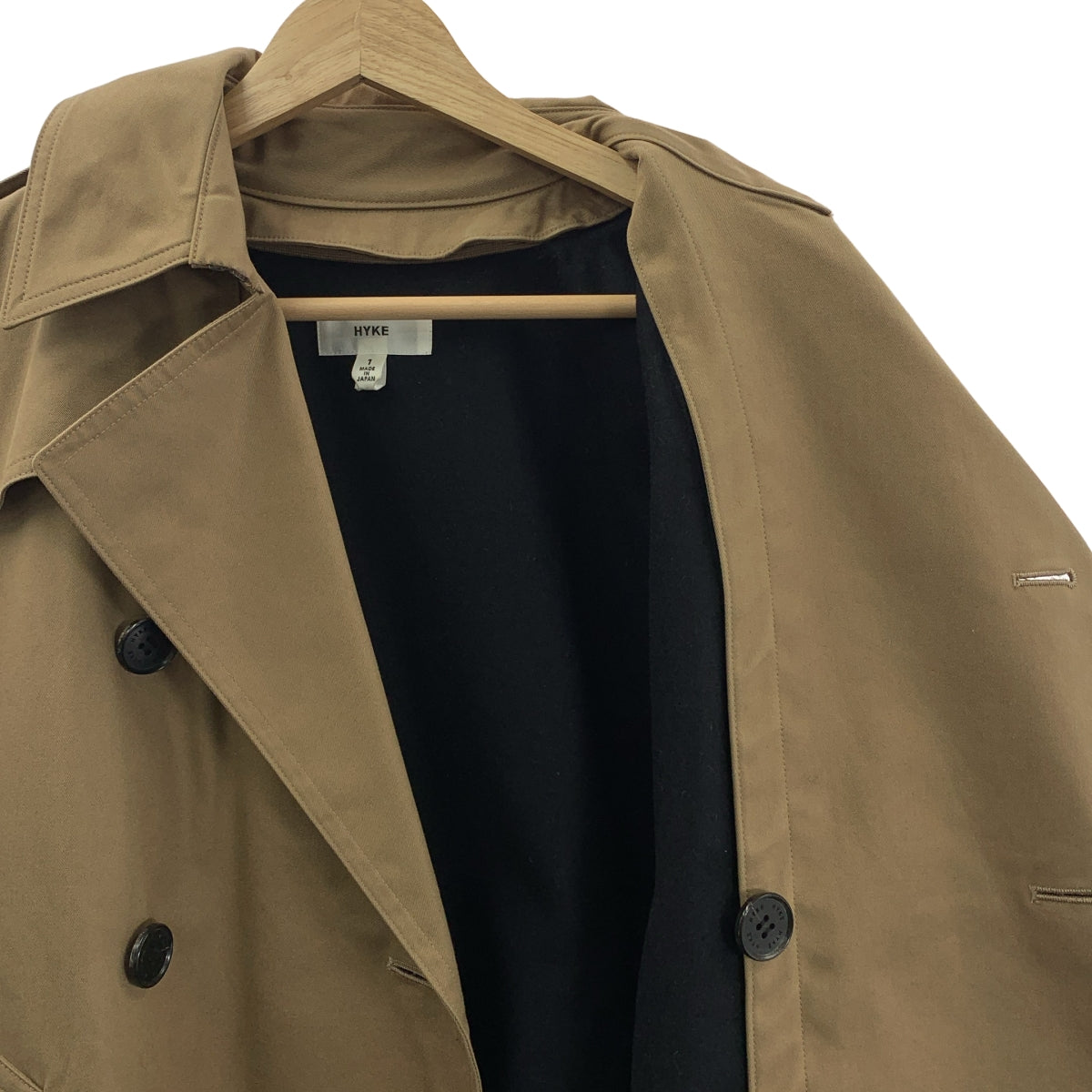 HYKE / 하이크 | 울 라이너가있는 트렌치 코트 | 1 | 베이지 | 여성