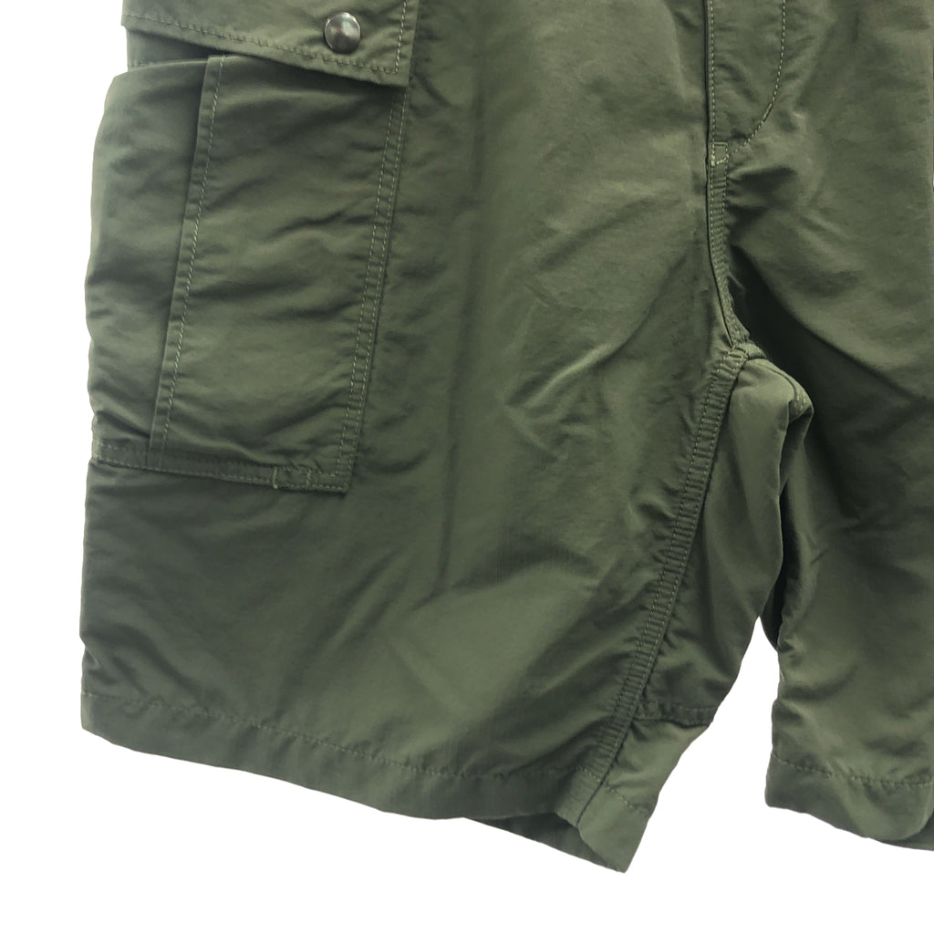 sage de cret / 사주 데쿠레 | × BEAMS PLUS 와이드 카고 반바지 반바지 / 메쉬 총 안감 | L | 남성