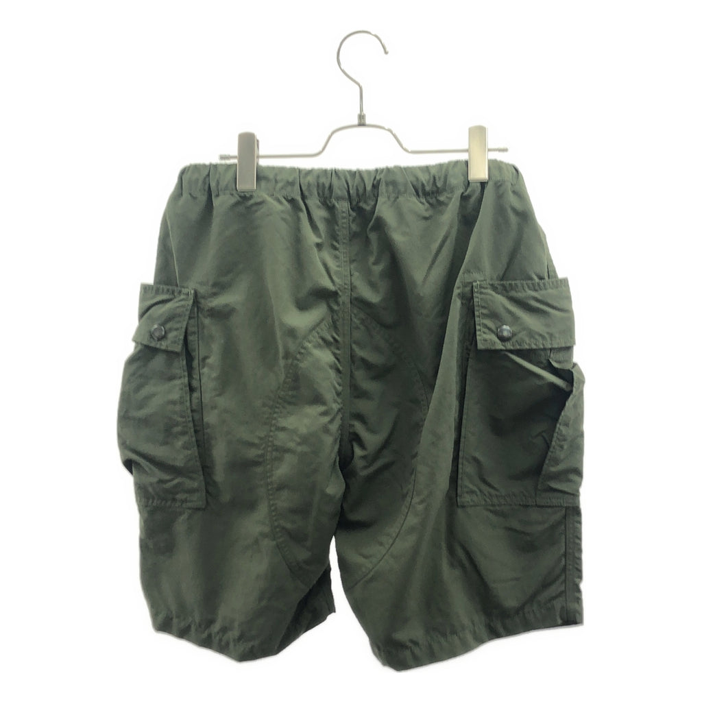 sage de cret / 사주 데쿠레 | × BEAMS PLUS 와이드 카고 반바지 반바지 / 메쉬 총 안감 | L | 남성