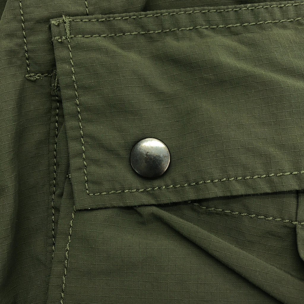 sage de cret / 사주 데쿠레 | × BEAMS PLUS 와이드 카고 반바지 반바지 / 메쉬 총 안감 | L | 남성