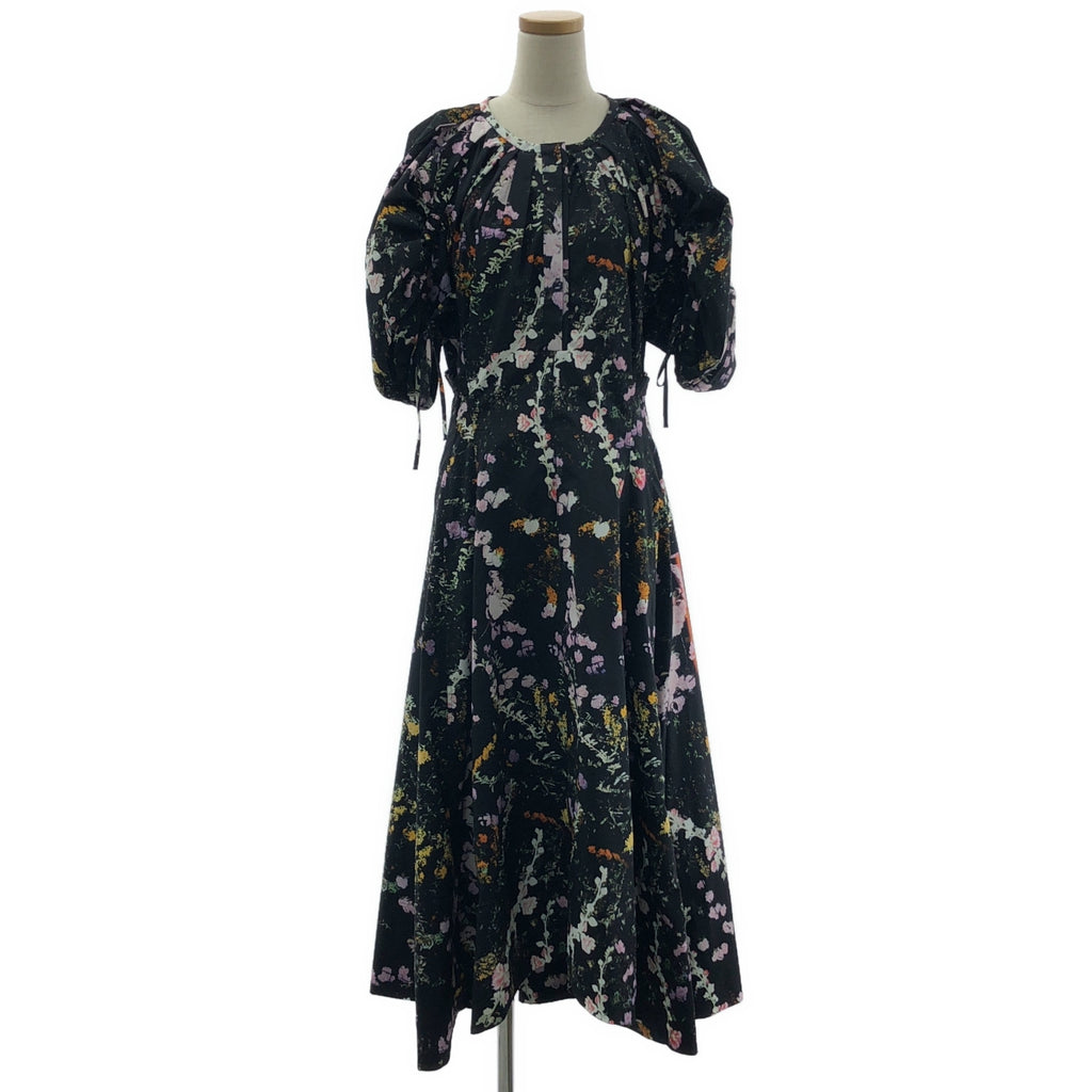 3.1 Phillip Lim | 褶皺袖花卉印花洋裝 | 2 碼 | 女款