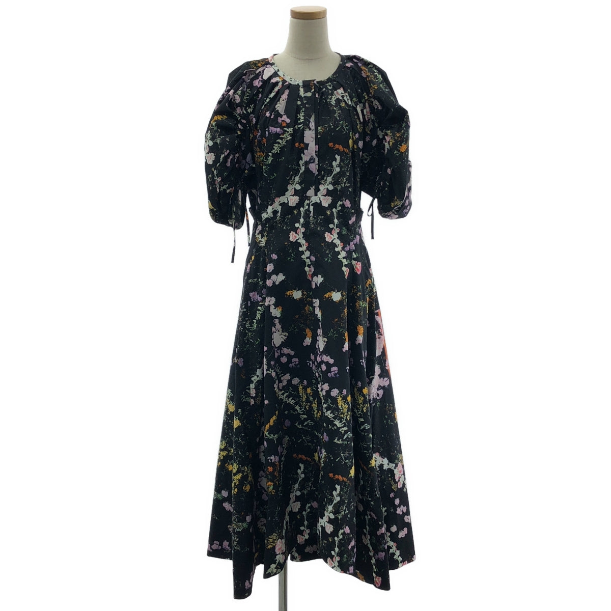 3.1 Phillip Lim | 褶皺袖花卉印花洋裝 | 2 碼 | 女款