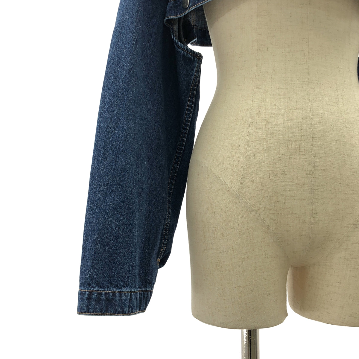 目前|牛仔短版束口外套 | SHOPBOP