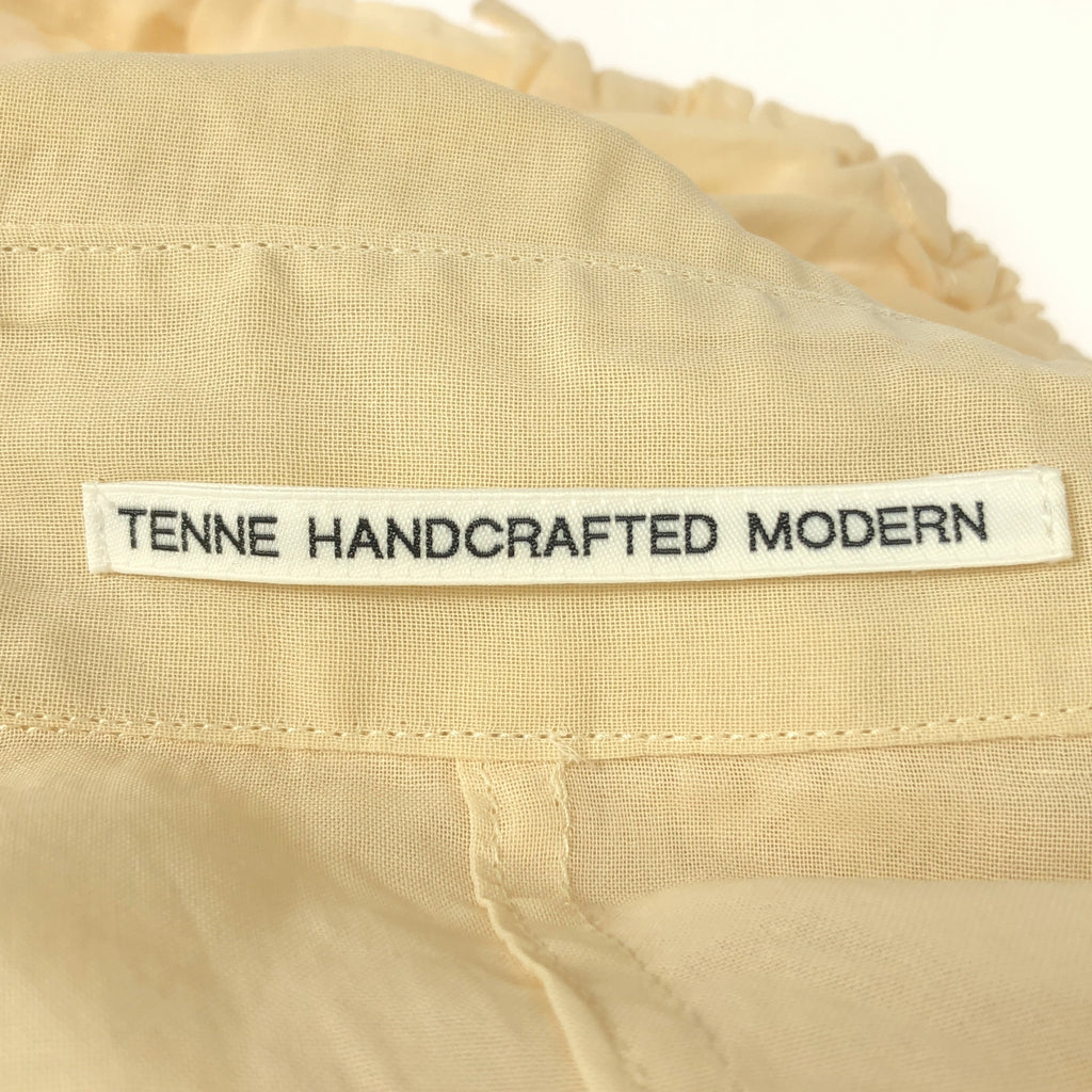 TENNE HANDCRAFTED MODERN / テンハンドクラフテッドモダン | オーバーシルエット オーガンジー ベルテッド コート | F | レディース