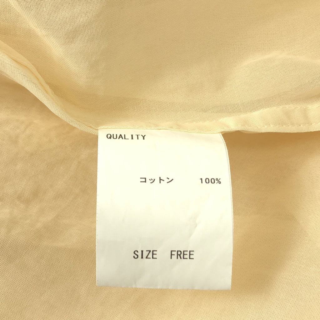 TENNE HANDCRAFTED MODERN / テンハンドクラフテッドモダン | オーバーシルエット オーガンジー ベルテッド コート | F | レディース