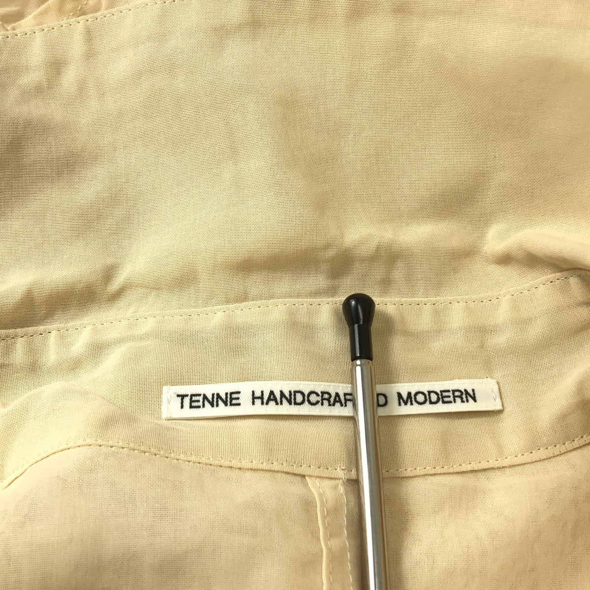 TENNE HANDCRAFTED MODERN / テンハンドクラフテッドモダン | オーバーシルエット オーガンジー ベルテッド コート | F | レディース